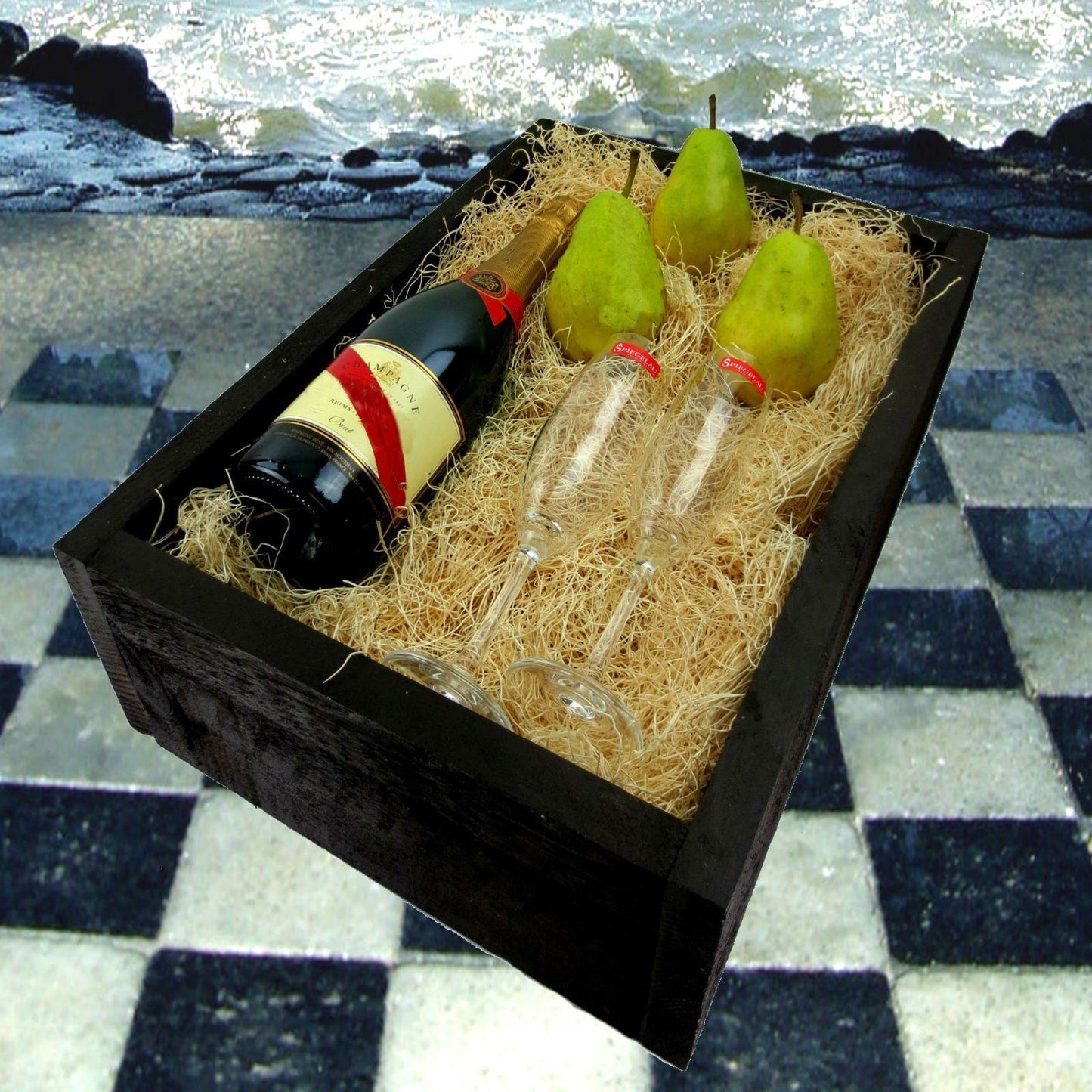 Champagne with Pears Box