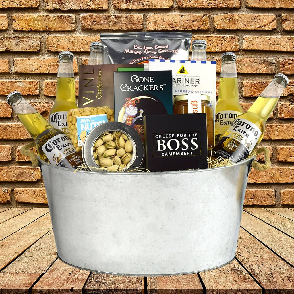 Corona Beer Gift Basket