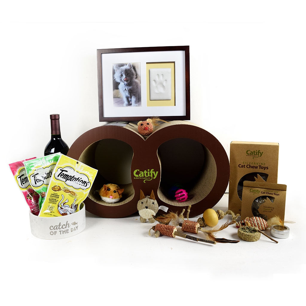 Kitty’s Paradise Gift Set With Wine