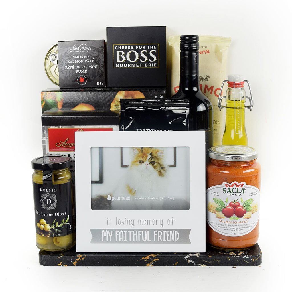 Forever In Your Heart Cat Gift Basket