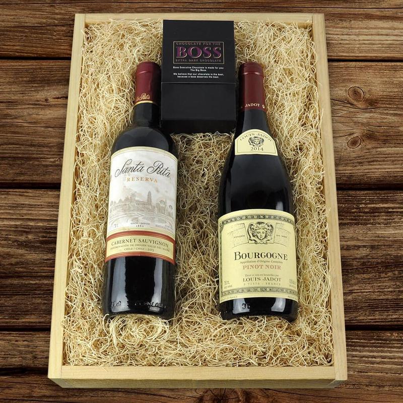 Custom New Year Gift Basket