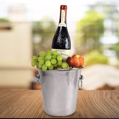Celebrate With Wine Gift Basket