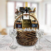 Christmas Wine Picnic Basket