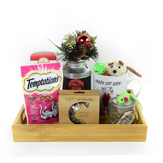 “Crazy Cat Lady” Gift Set With Catnip
