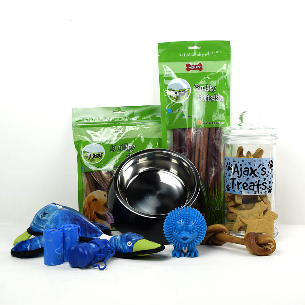 Dog Gifts  For The Love of Dogs Gift Basket - Mutts & Mousers USA
