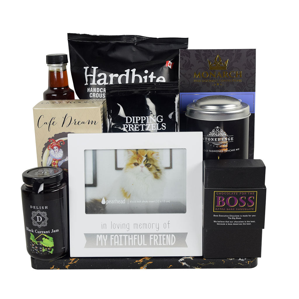Loving Memories Cat Gift Basket