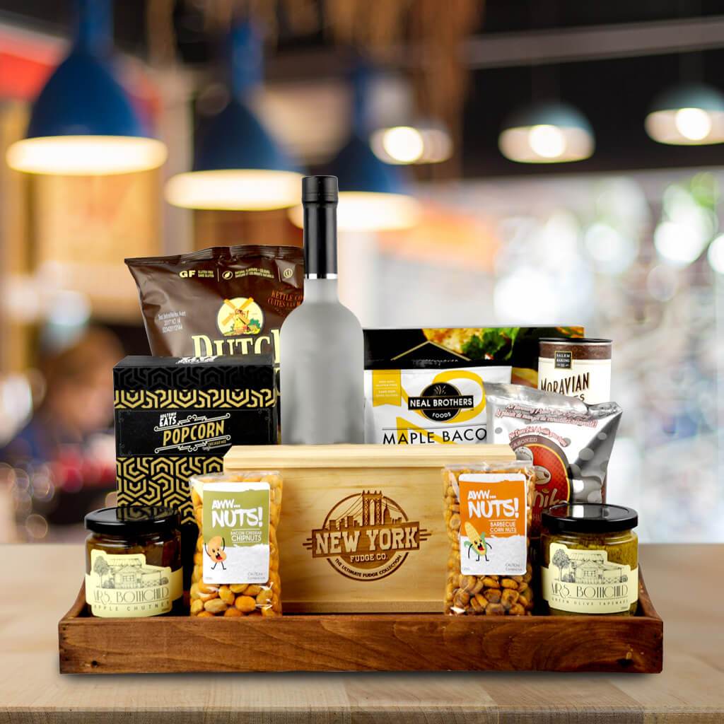 The New York Spirits Gift Basket