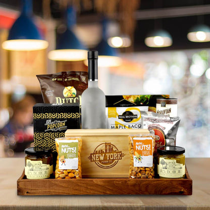 The New York Spirits Gift Basket