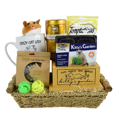 The “Crazy Cat Lady” Gift Basket