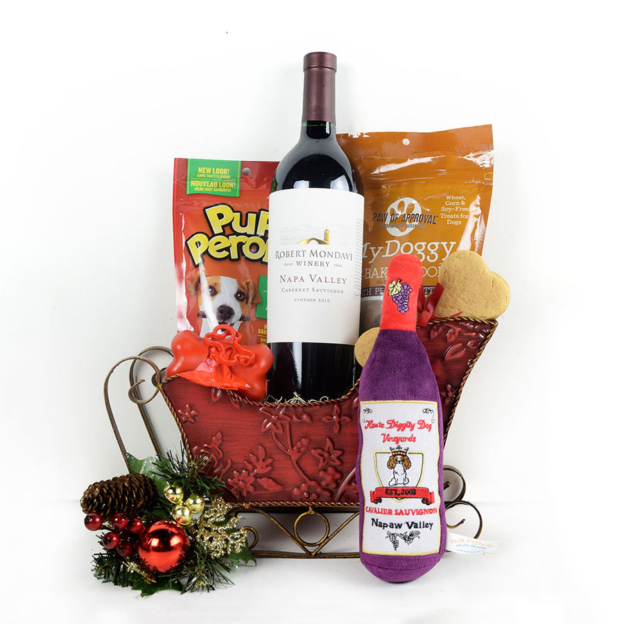 Puppy Gift Basket - Puppy Gifts for Small, Medium, Large Dogs